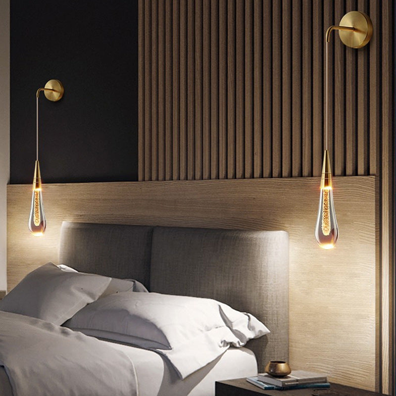 Modern Crystal LED Wall Sconce