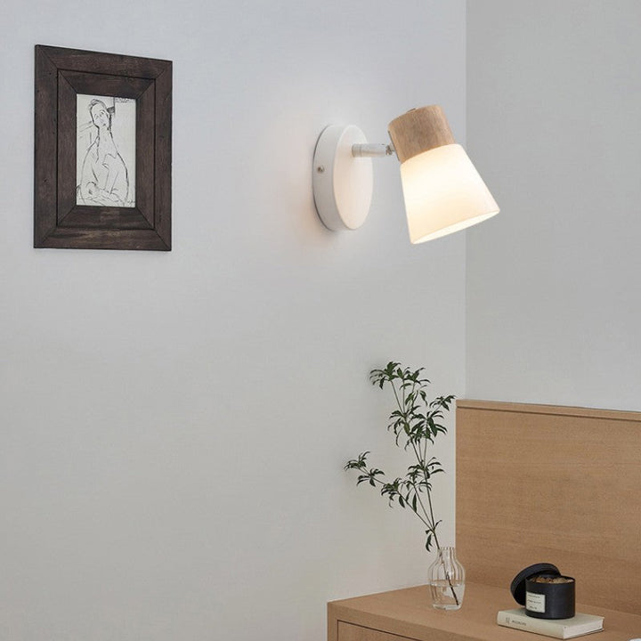 Minimalist Glass 2-Light Vanity Light