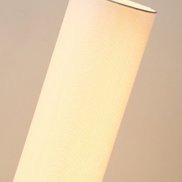 Traditional Cylinder Fabric Floor Lamp