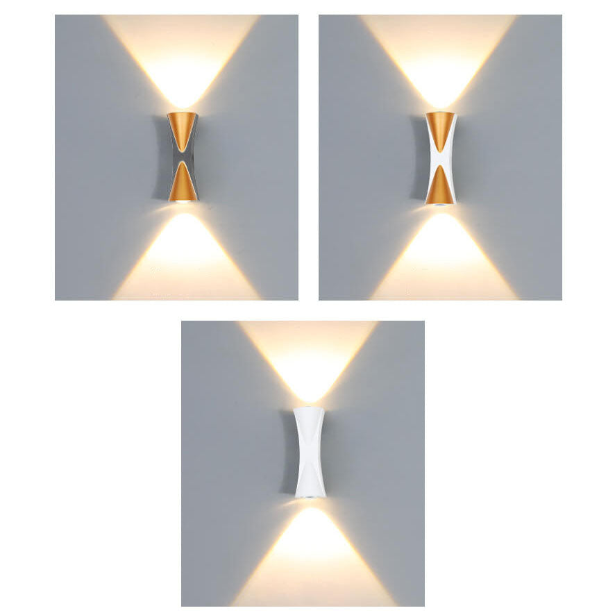 Simple Aluminum Waterproof LED Wall Sconce