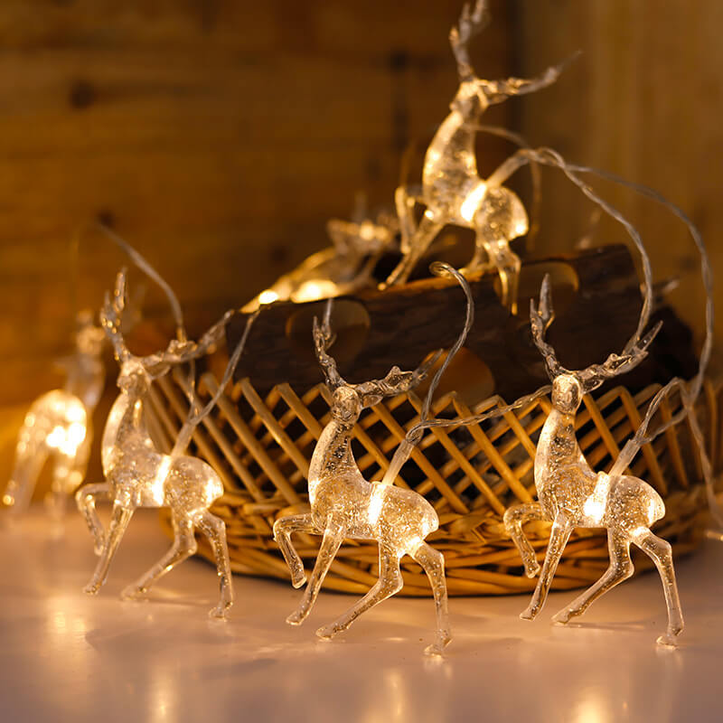 Elk LED Christmas String Lights