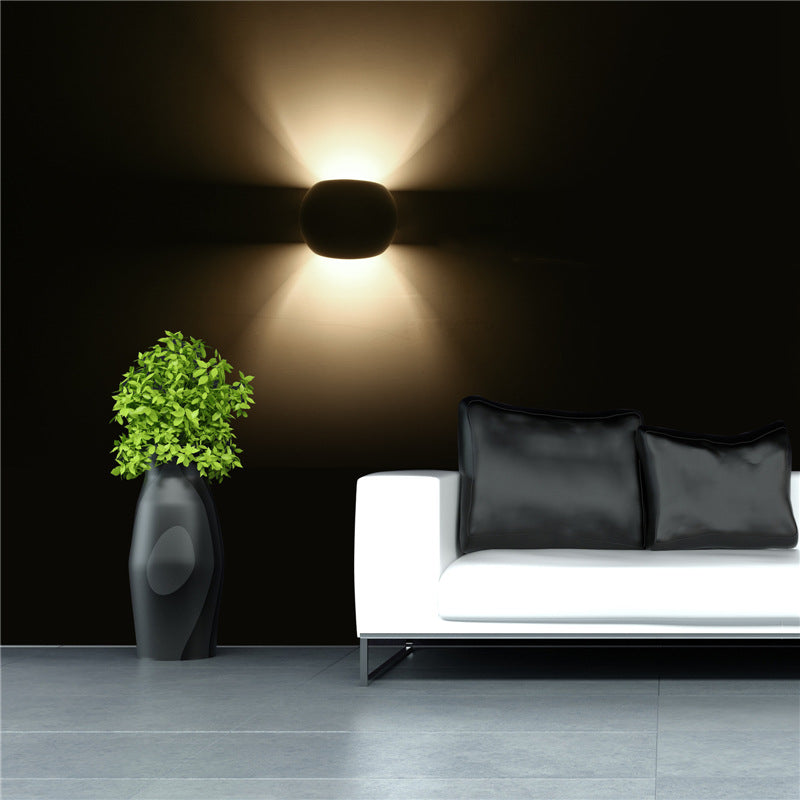 Drum Minimalist Round Wall Sconce