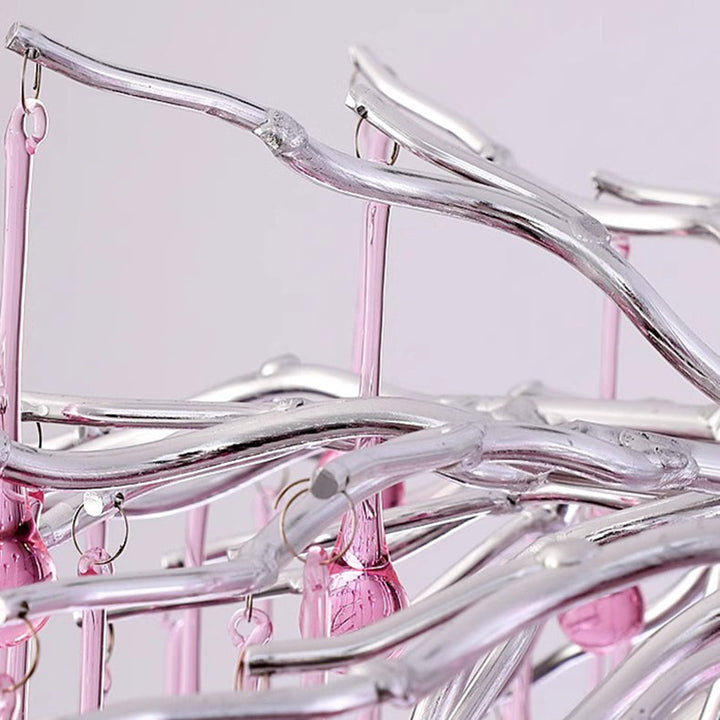 Modern Branch Aluminum Chandelier