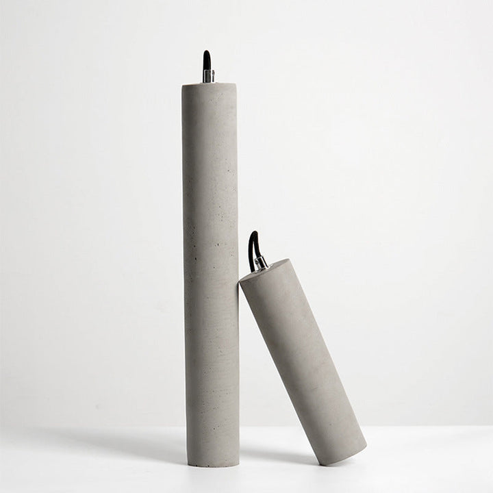 Contemporary Cylindrical Pendant Light
