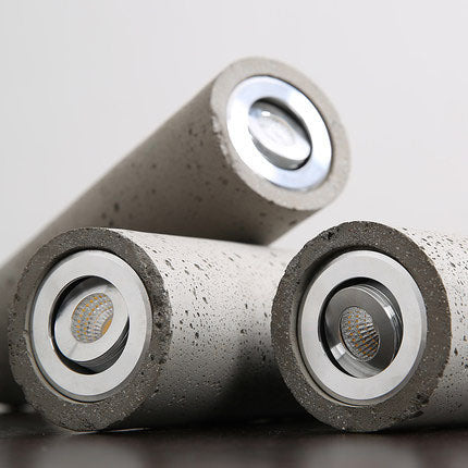 Contemporary Cylindrical Pendant Light