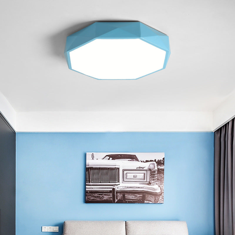 Contemporary Acrylic LED Flush Mount Ceiling Light