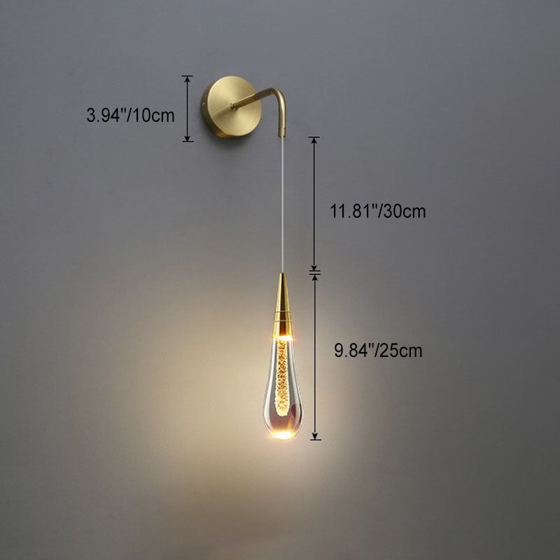Modern Crystal LED Wall Sconce