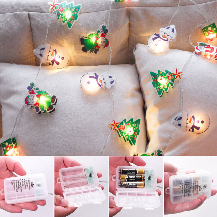 Hanging Christmas Tree LED Lights