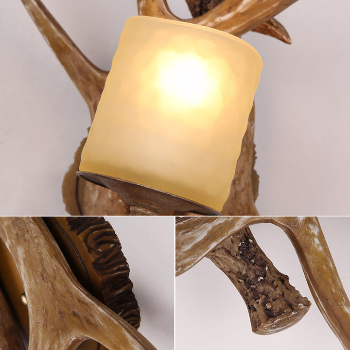 Retro Modern Glass Wall Sconce