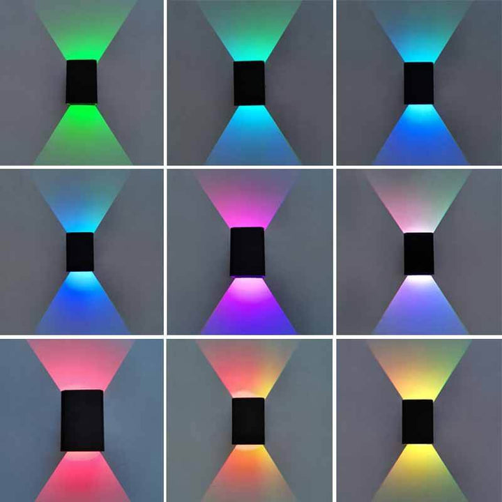 Modern Square Aluminum LED Wall Sconce