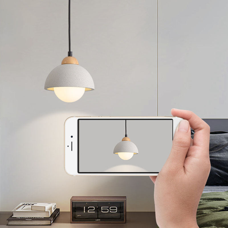Nordic Dome Glass Pendant Light