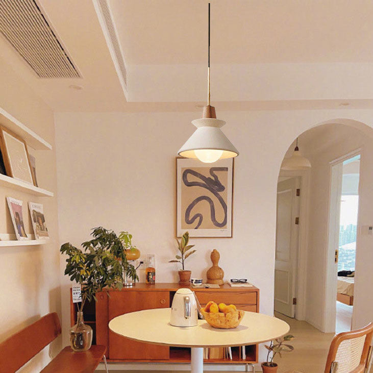 Minimalist Wood Pendant Light
