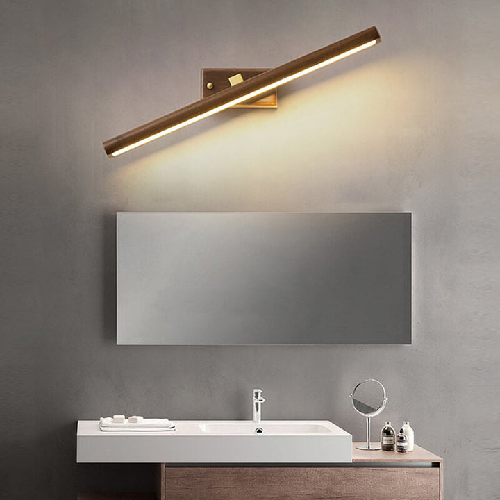 Minimalist Cylinder Copper LED Vanity Light