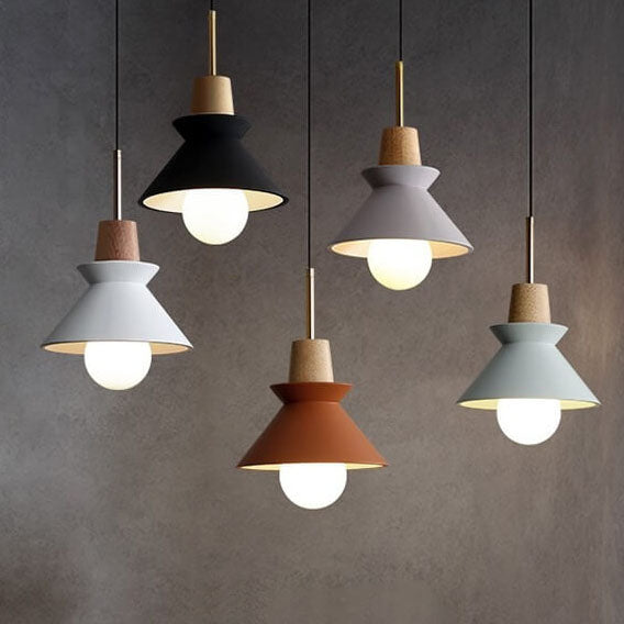 Minimalist Wood Pendant Light