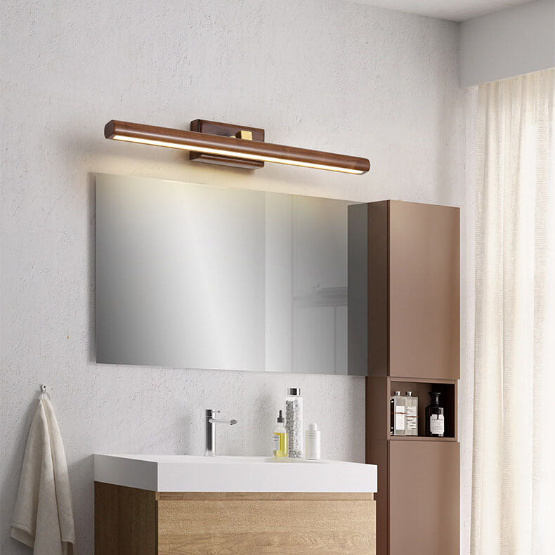 Minimalist Cylinder Copper LED Vanity Light