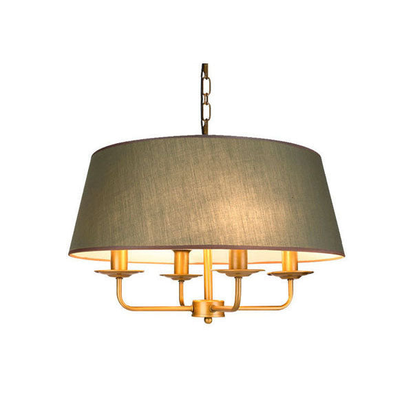 Vintage Iron 4-Light Pendant Light
