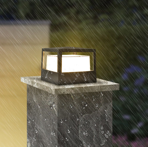 Industrial Cylinder Aluminum Waterproof LED Garden Light