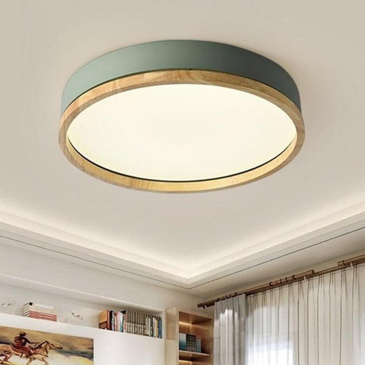 Simple Round Acrylic LED Flush Mount Ceiling Light