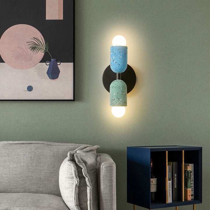 Wabi-Sabi Iron 2-Light Wall Sconce
