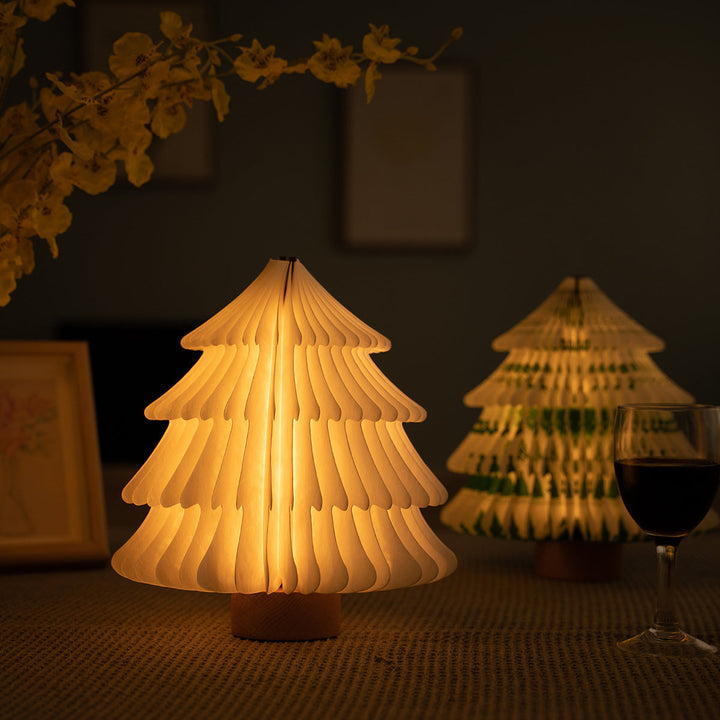 Foldable Christmas Tree Night Light