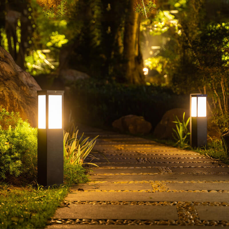 Modern Square Waterproof Garden Light