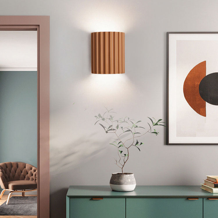Contemporary Resin 2-Light Wall Sconce