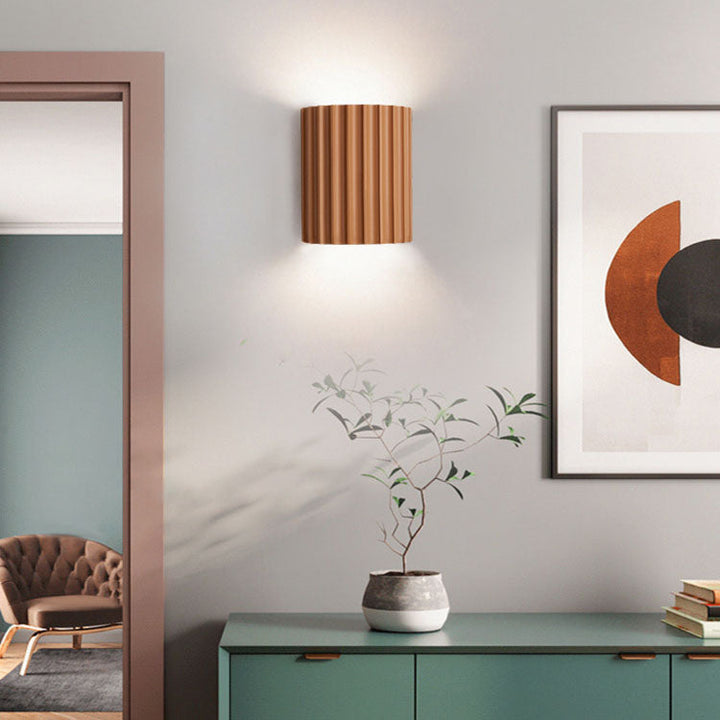 Contemporary Resin 2-Light Wall Sconce