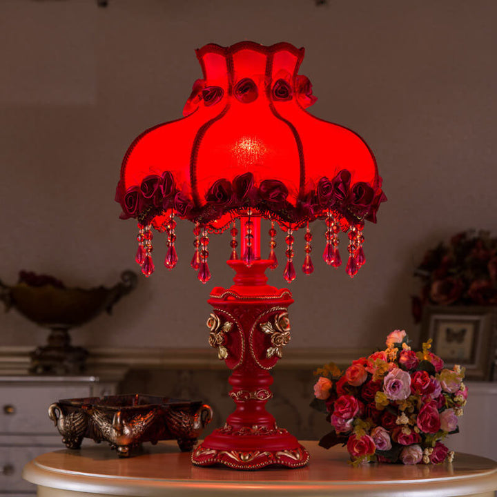 Wedding European Fabric Table Lamp
