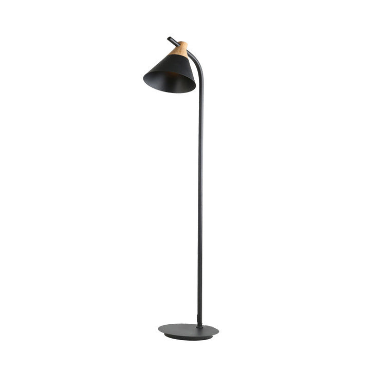 Contemporary Round Metal Floor Lamp