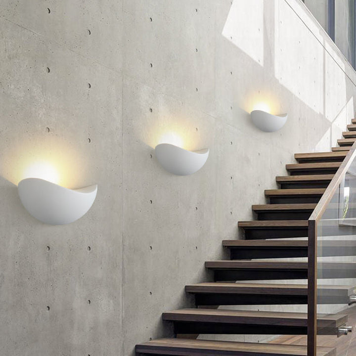 Minimalist Moon Aluminum LED Wall Sconce