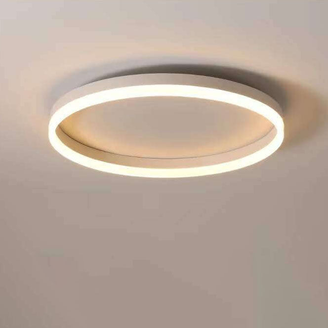 Minimalist Ring Acrylic LED Flush Mount Ceiling Light