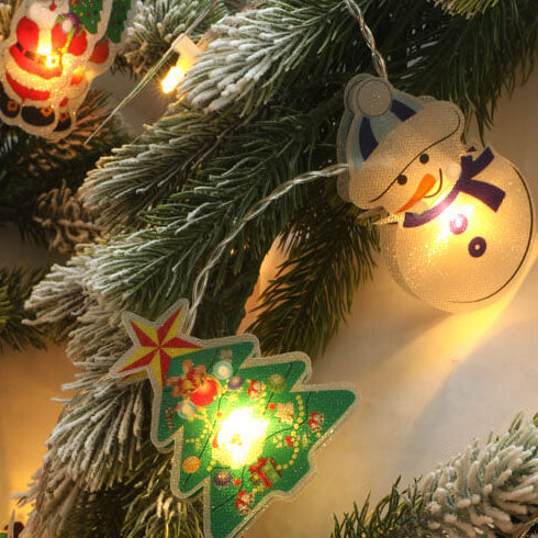 Hanging Christmas Tree LED Lights