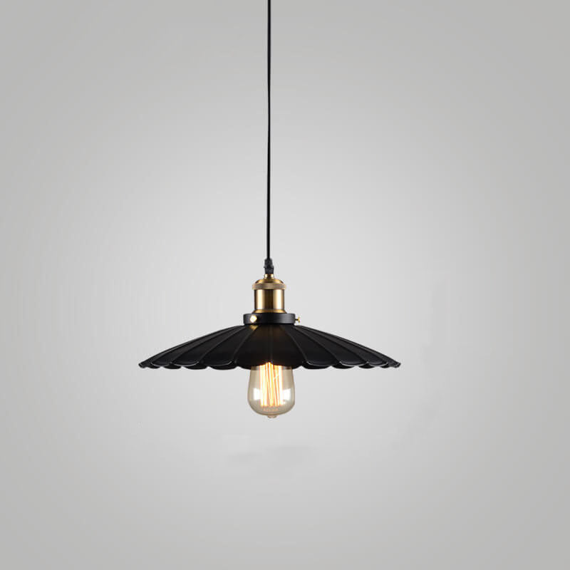 Vintage Industrial Iron Pendant Light