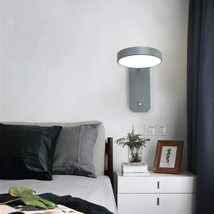 Nordic Round Rotatable LED Reading Wall Light