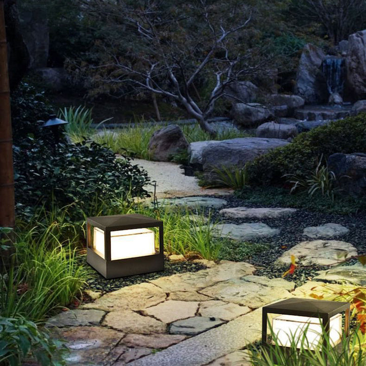 Industrial Cylinder Aluminum Waterproof LED Garden Light