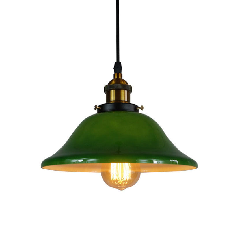 Retro Contemporary Glass Pendant Light
