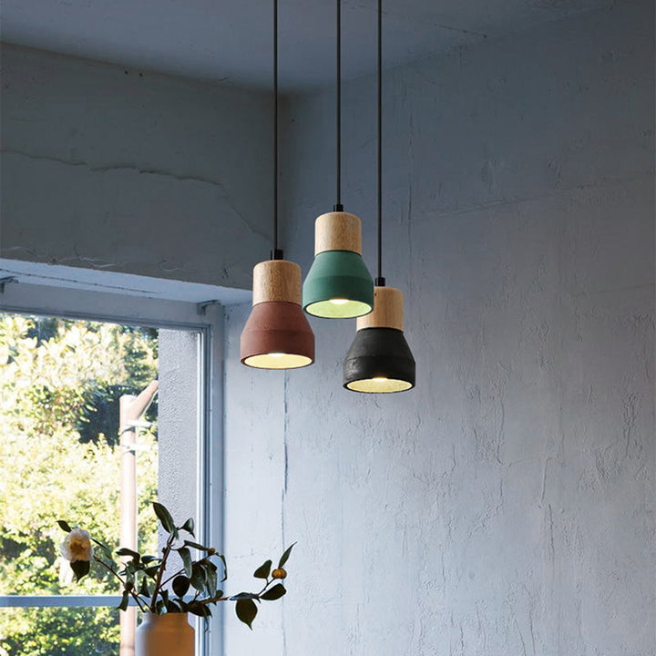 Cement Nordic LED Pendant Light