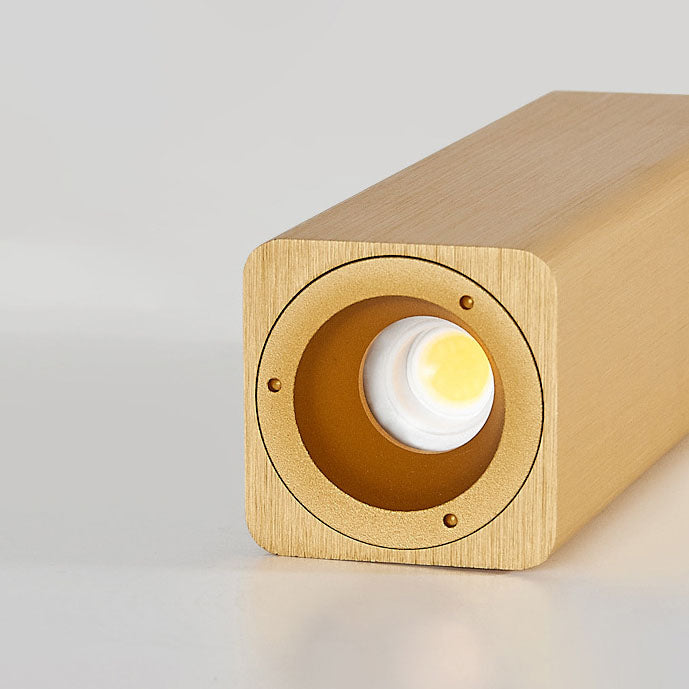 Brushed Minimalist Rectangular Aluminum LED Wall Sconce