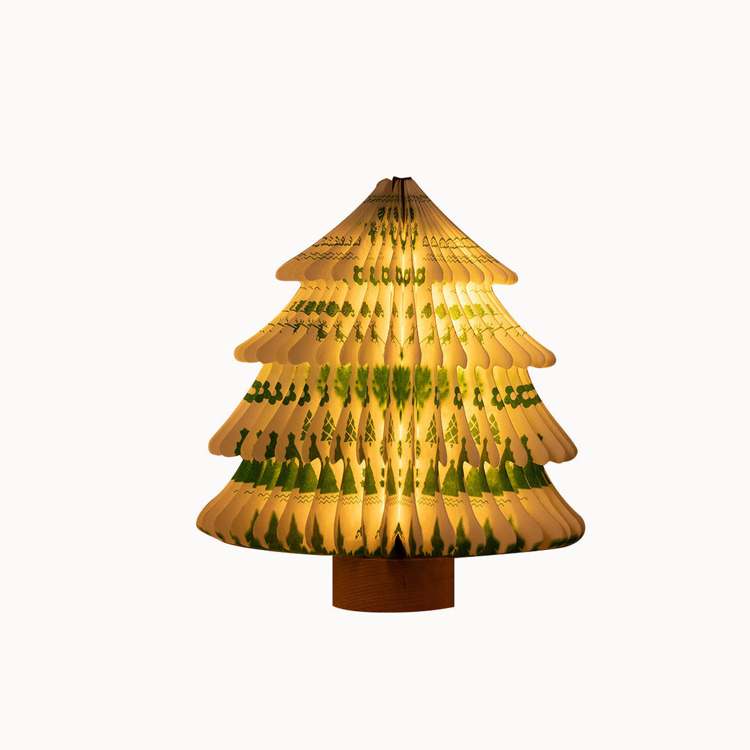 Foldable Christmas Tree Night Light