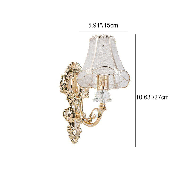 Traditional Cylinder Resin Wall Sconce