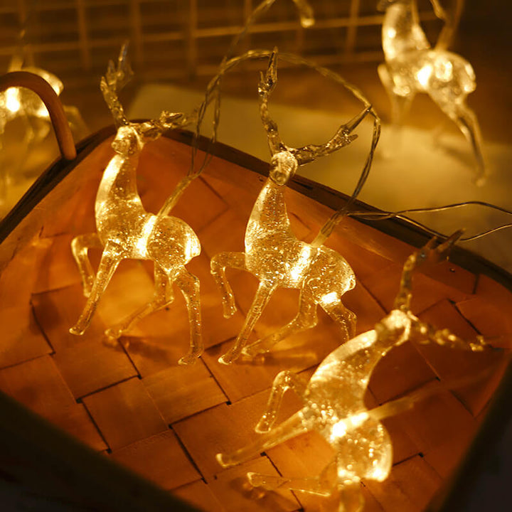 Elk LED Christmas String Lights