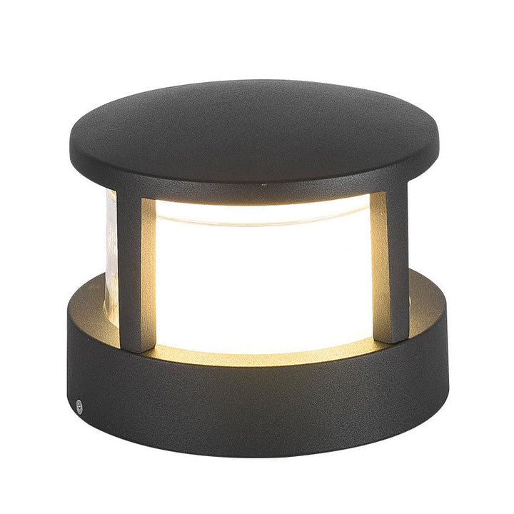 Industrial Cylinder Aluminum Waterproof LED Garden Light