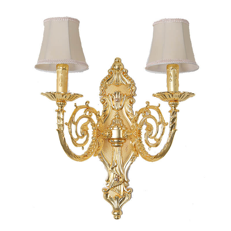 European Crystal 3-Light Wall Sconce