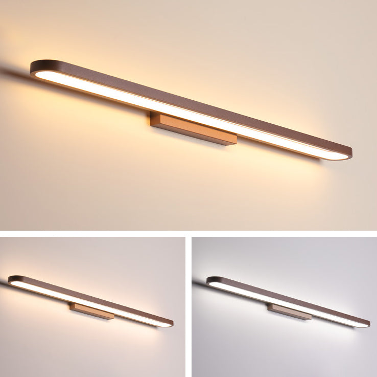 Minimalist Circular Aluminum LED Vanity Light