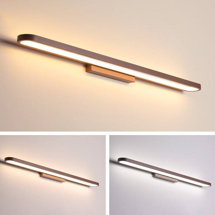 Minimalist Circular Aluminum LED Vanity Light