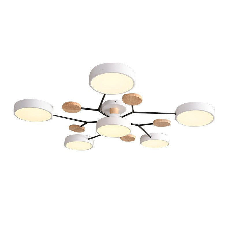 Nordic Molecule LED Semi-Flush Ceiling Light