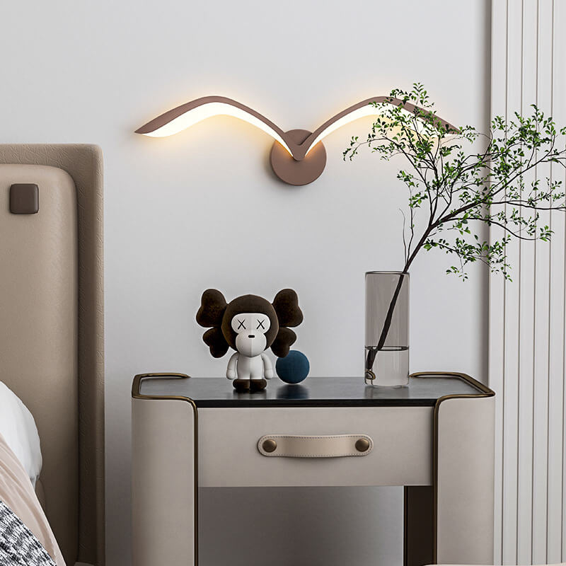 Seagull Minimalist Acrylic LED Wall Sconce