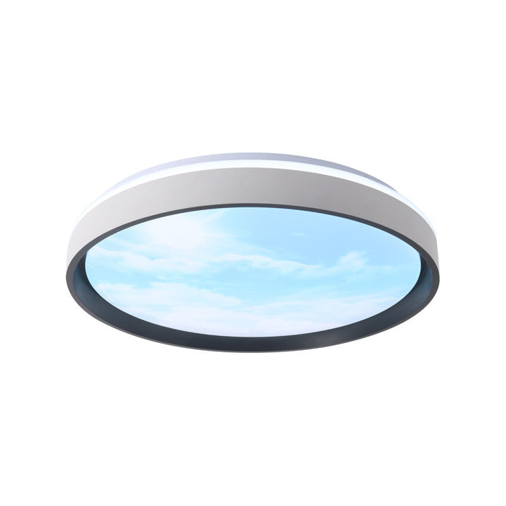 Modern Rectangular Acrylic LED Flush Mount Ceiling Light