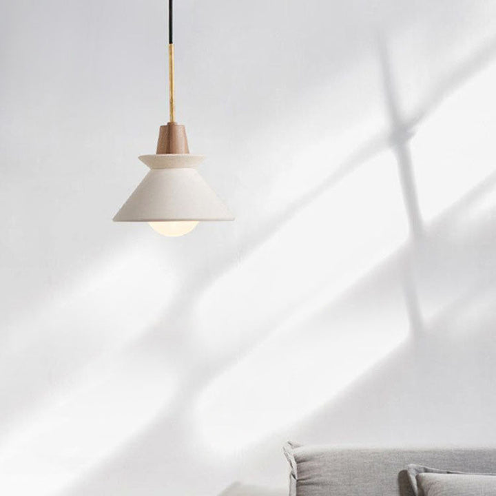 Minimalist Wood Pendant Light