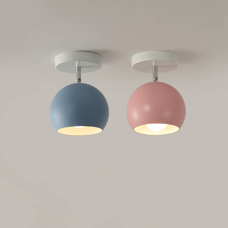 Nordic Dome Semi-Flush Ceiling Light